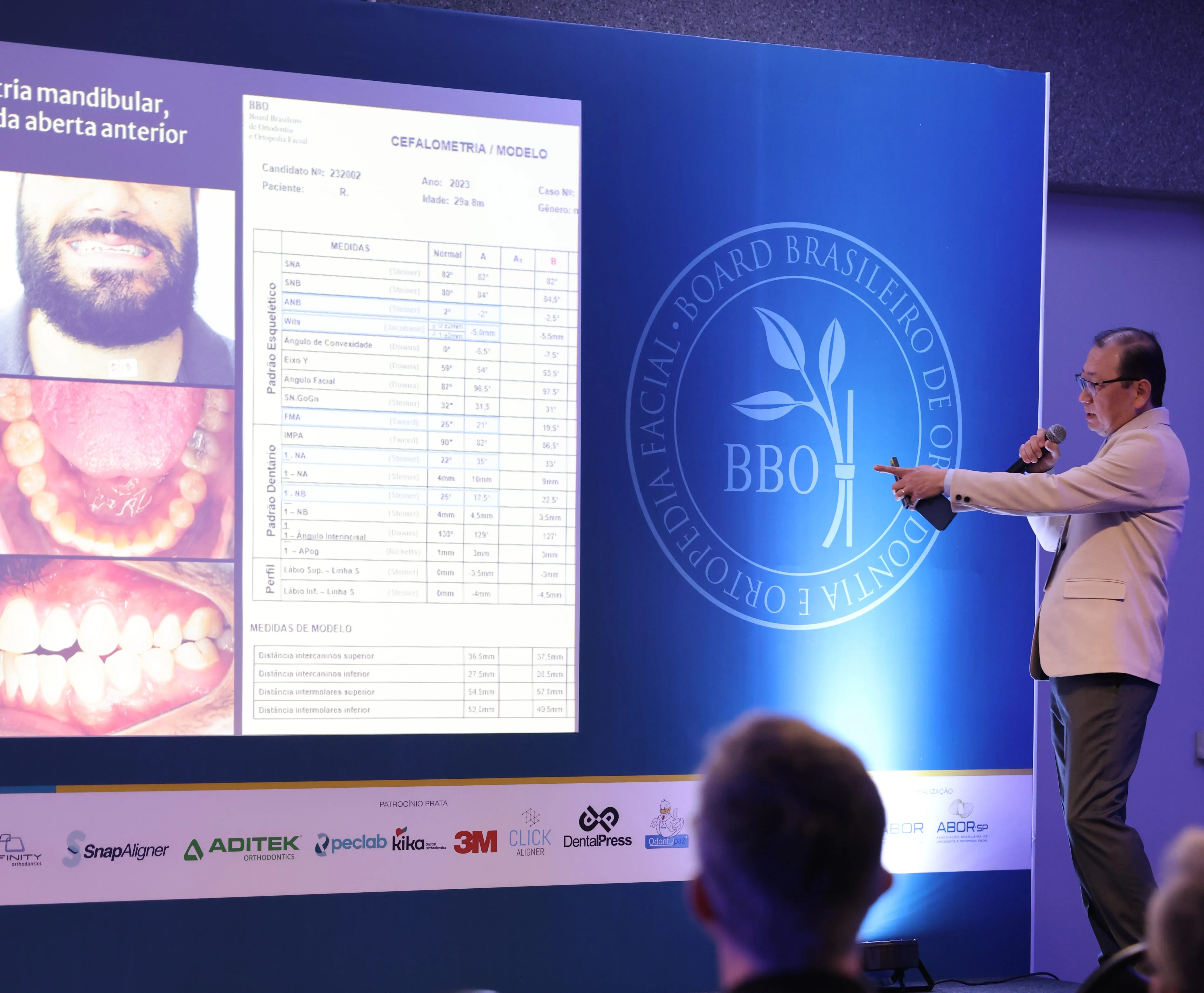 Dr. Nelson palestrando no BBO Experience