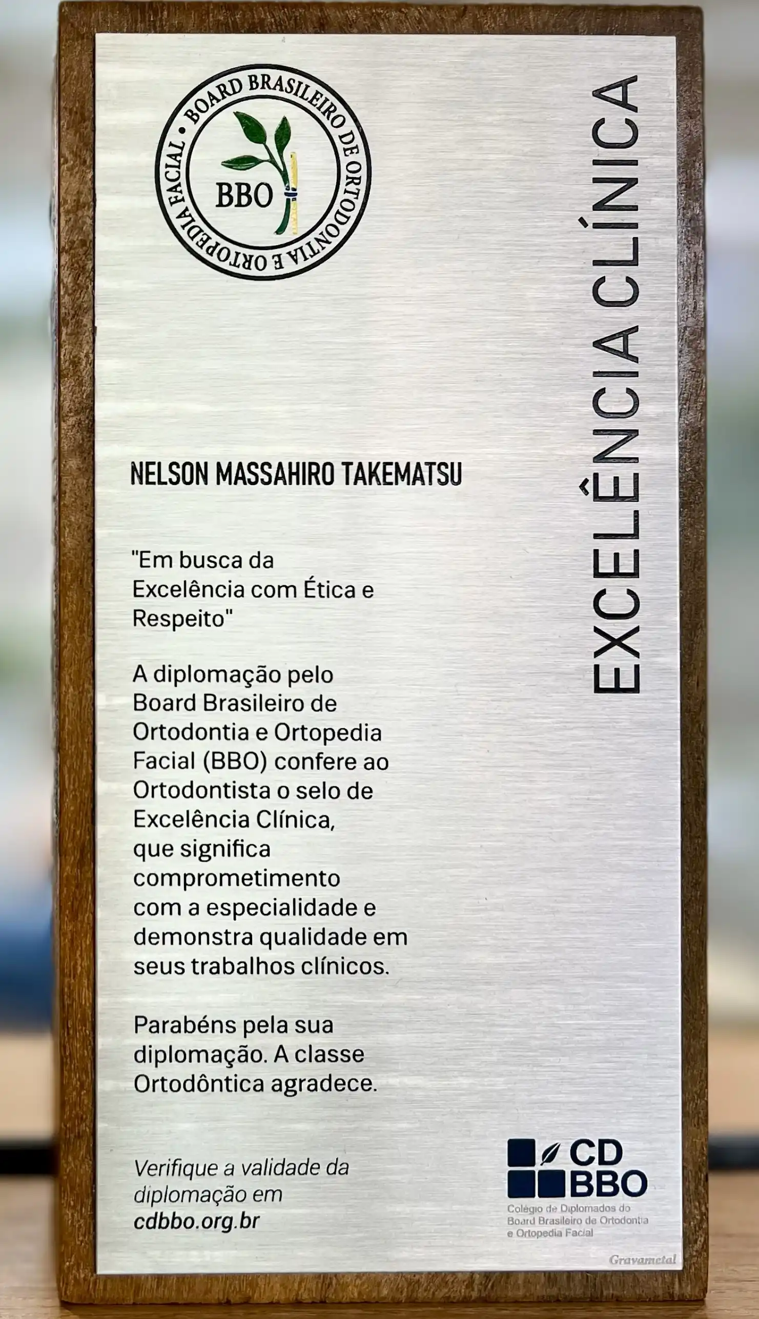 Troféu BBO Excelência Clínica
